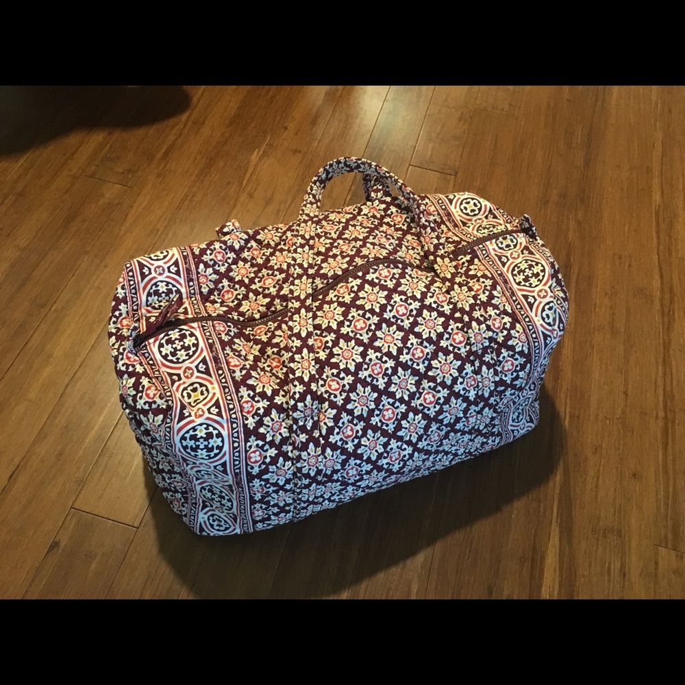 Large Vera Bradley Duffel Bag